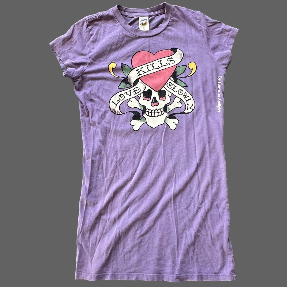 Don Ed Hardy Designs by Christian Audigier Women’s Vintage T-Shirt